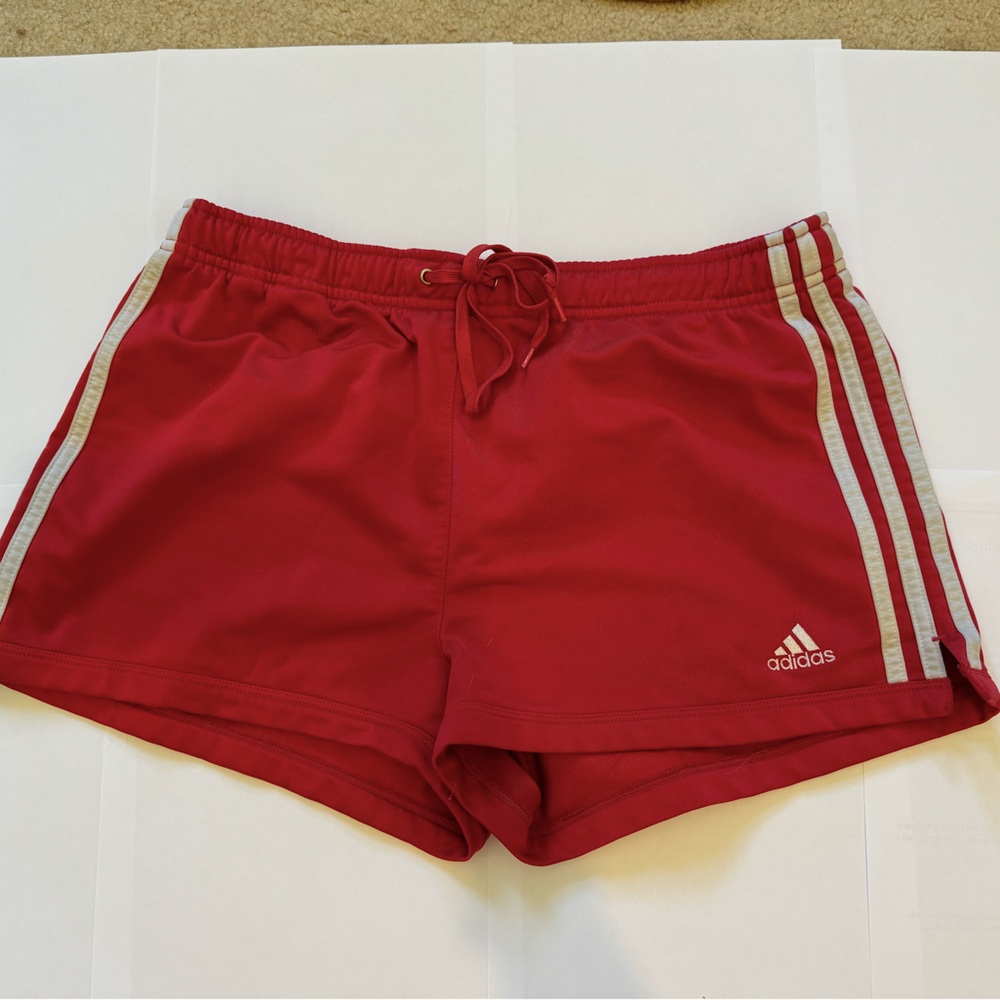 Adidas Women’s Red Athletic Shorts